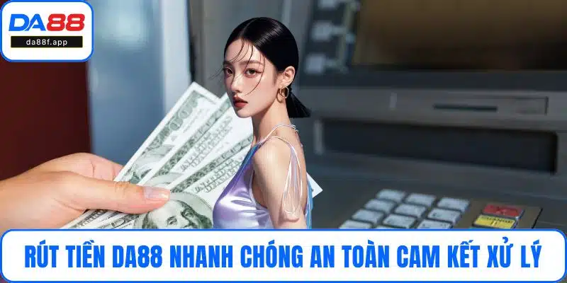 Rút Tiền DA88 Nhanh Chóng An Toàn Cam Kết Xử Lý Tức Thì